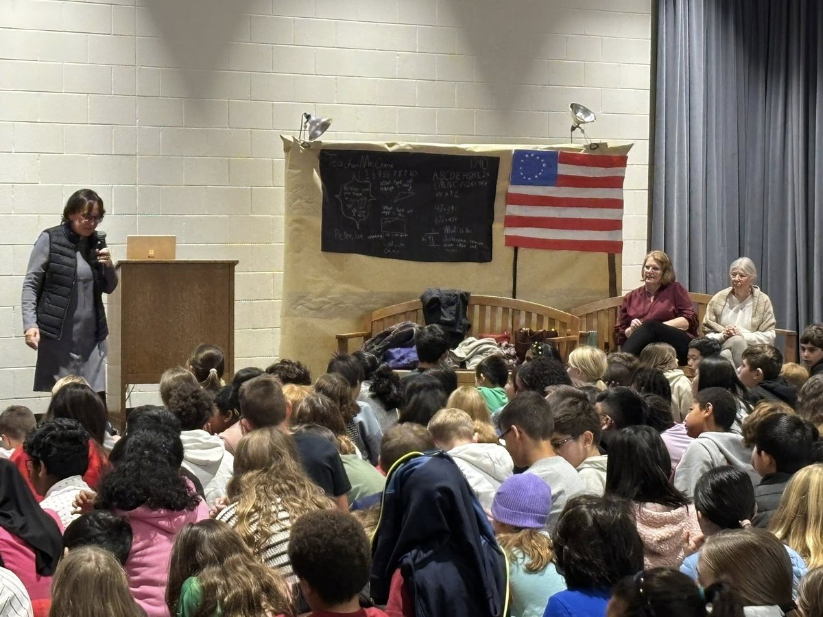wlcscrdp's tweet image. This week WLIS students heard from author Chana Stiefel, who has written 32 books! She shared her journey - and a message about standing up to hate and fear. Thanks to Mrs. Katie Nelson Dodds and the Purdue Ackerman Center for Democratic Citizenship for making it possible!