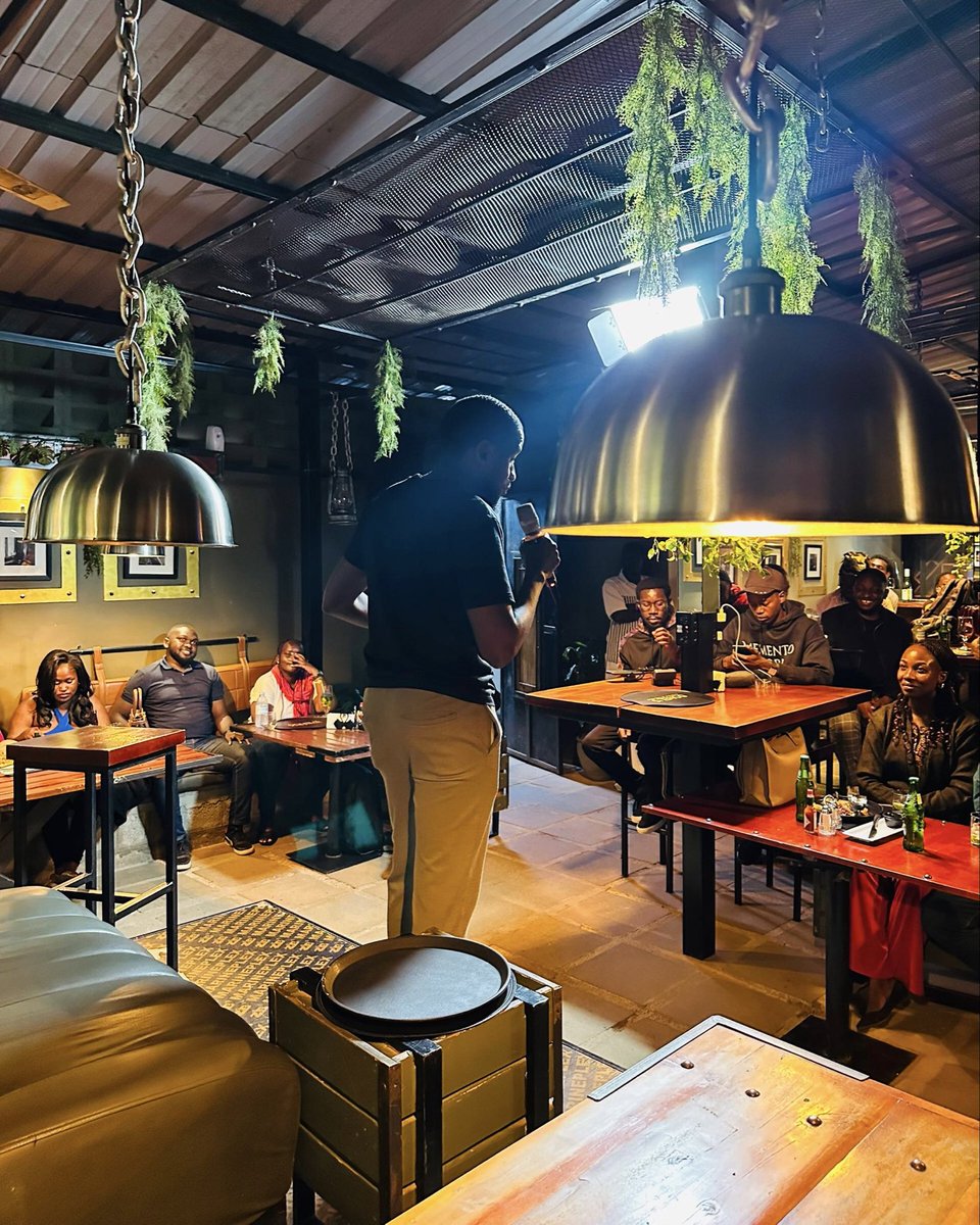 You will never know who will drop by at The Stork. You just had to be there.