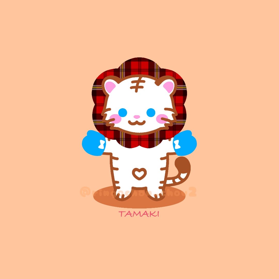 りんごちゃん、手袋逆にしちゃってるかも🍎

 #ゆるいイラスト 
 #かわいいシュシュのりんごちゃん