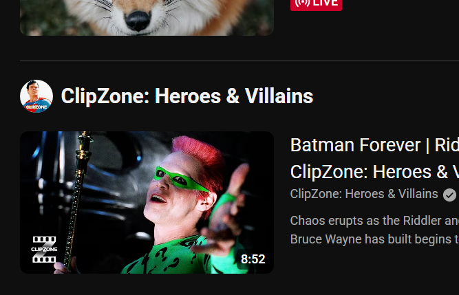 LFPGaming's tweet photo. @TeamYouTube your previous reply is inaccurate. there are no "do not recommend" or "not interested" options. I am not even subscribed to this 'clipzone' trash and yet it's in my subscribed feed. stop with these terrible changes, it completely defeats the purpose of the 'subscribe' function https://t.co/kTGnXB0YDw