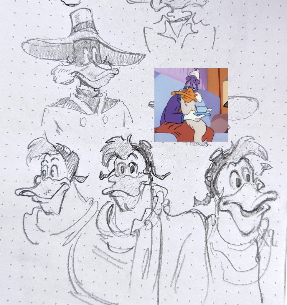 NotSeriousTea's tweet image. Random darkwing duck sketches
(part 2)

#art #darkwingduck 🦆