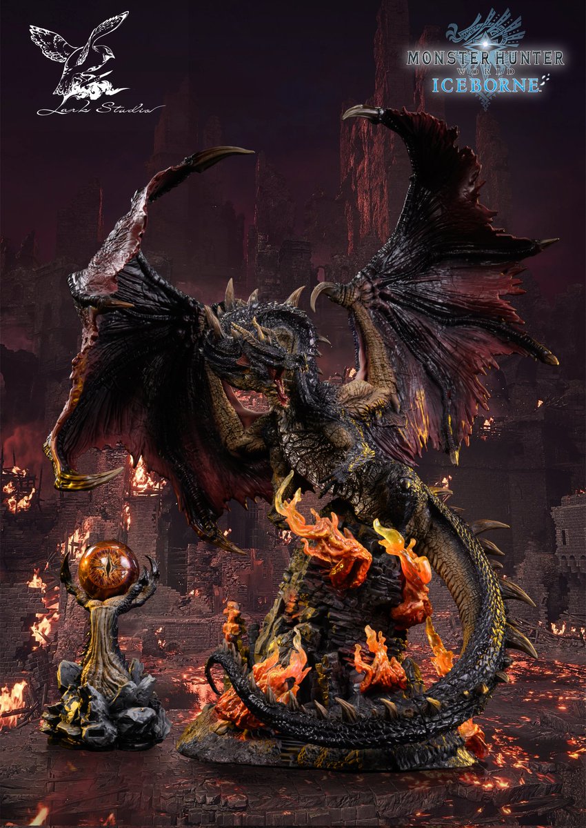Lark_studio's tweet photo. Lark Studio
The First Style of the Statue Series
Fatalis
Size:
47cm 55cm 36cm
#MHWilds #MHW 
#MHR #魔物獵人
#MonsterHunter 
#モンスターハンター https://t.co/kAazuOpw5G