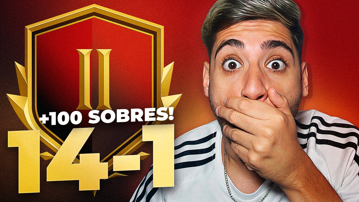 ¡Abro RECOMPENSAS de 14-1 en FUT CHAMPIONS y +100 SOBRES con los SCREAMS! FC 26

📹youtube.com/watch?v=k7W__T…
