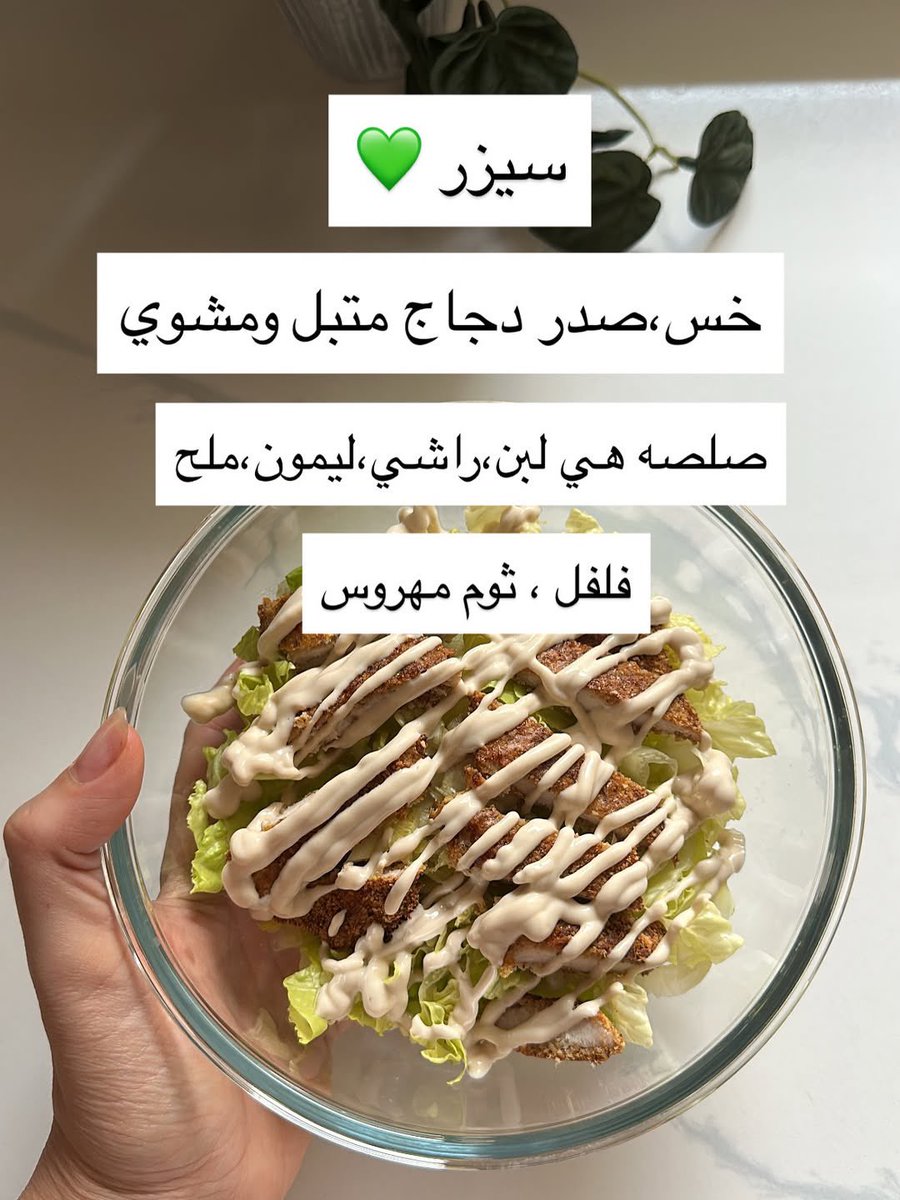 true8_'s tweet image. سلطـات لذيذة احفظوها عندكم 🥗