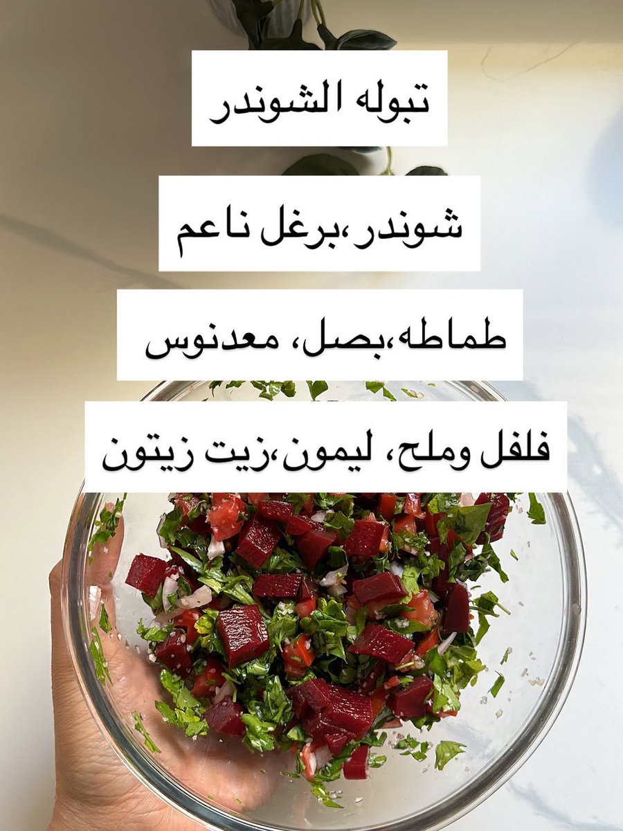 true8_'s tweet image. سلطـات لذيذة احفظوها عندكم 🥗