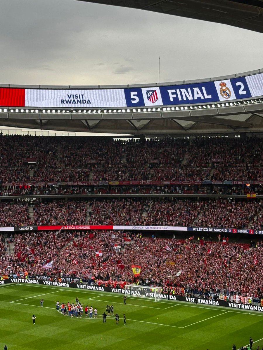 66 horas de descanso tuvo el Atleti para jugar precisamente contra el Madrid y el resultado lo conocemos todos. Estos son capaces de mover a todos los organismos.