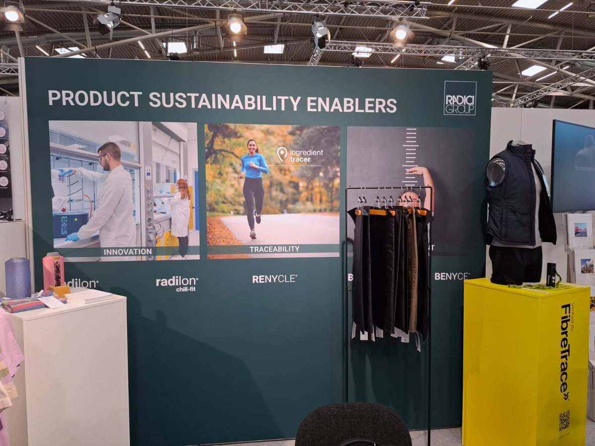 RadiciGroup's tweet image. #RadiciGroup #AdvancedTextileSolutions team is at #PerformanceDays starting today. Come and visit us at booth U05 to explore our latest innovations and projects.