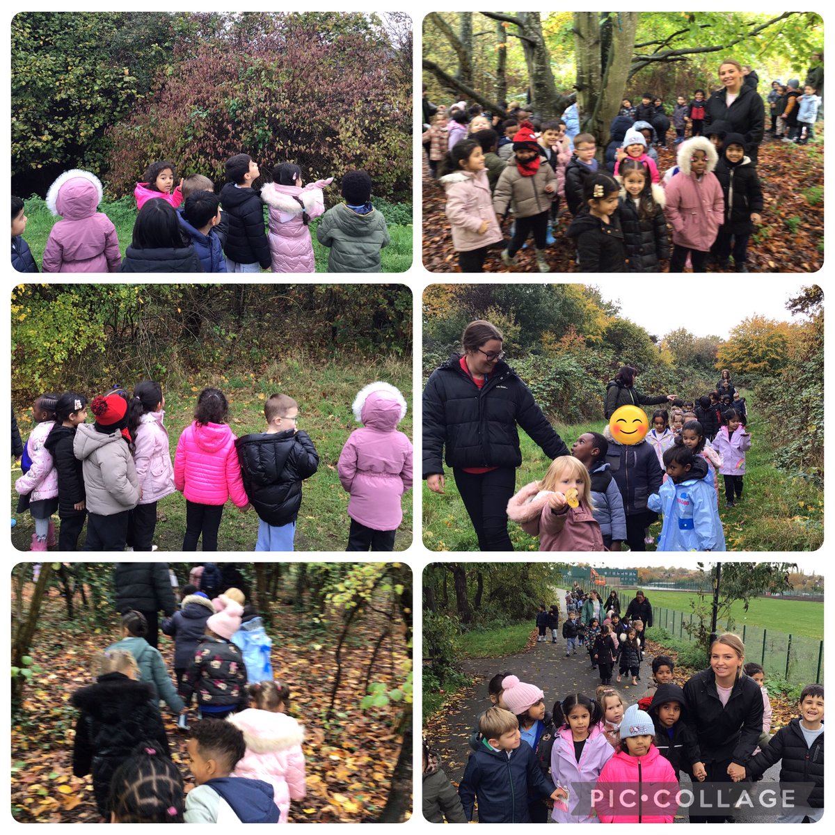 Fosse_TMET's tweet photo. F2 have been on an adventure. They have been looking for signs of Autumn in the woods. 🍁🍂 #fmeyfs #fmutw #fmpd #fmpsed #fmc&amp;l https://t.co/M8IgnMvLvN