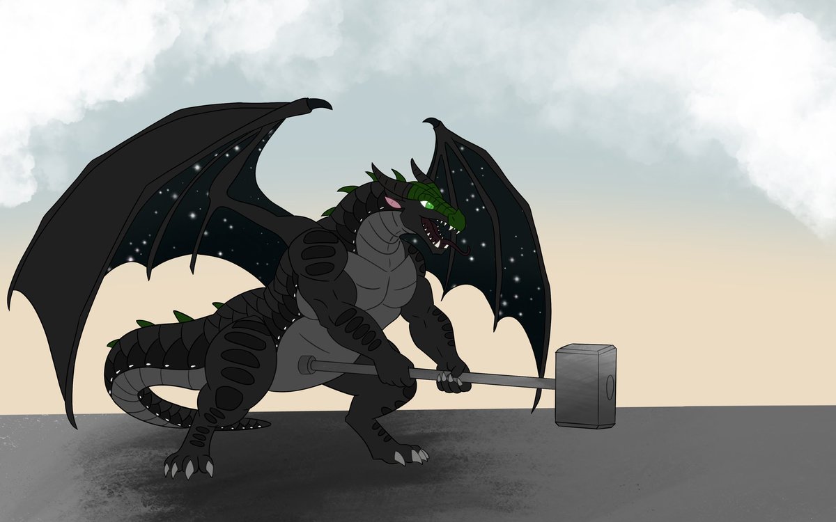 Commission done for <a href="/ShadowStalker_9/">Shadowstalker</a>! Thank you so much ❤️!

#wof #WingsofFire #dragon