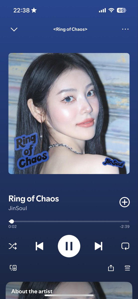 chuulogies's tweet photo. kill my chaos 💙

#ARTMS #JinSoul #진솔 #Ring_of_Chaos #Ring_of_Chaos_Streaming_Event https://t.co/OJYcOFa60Z