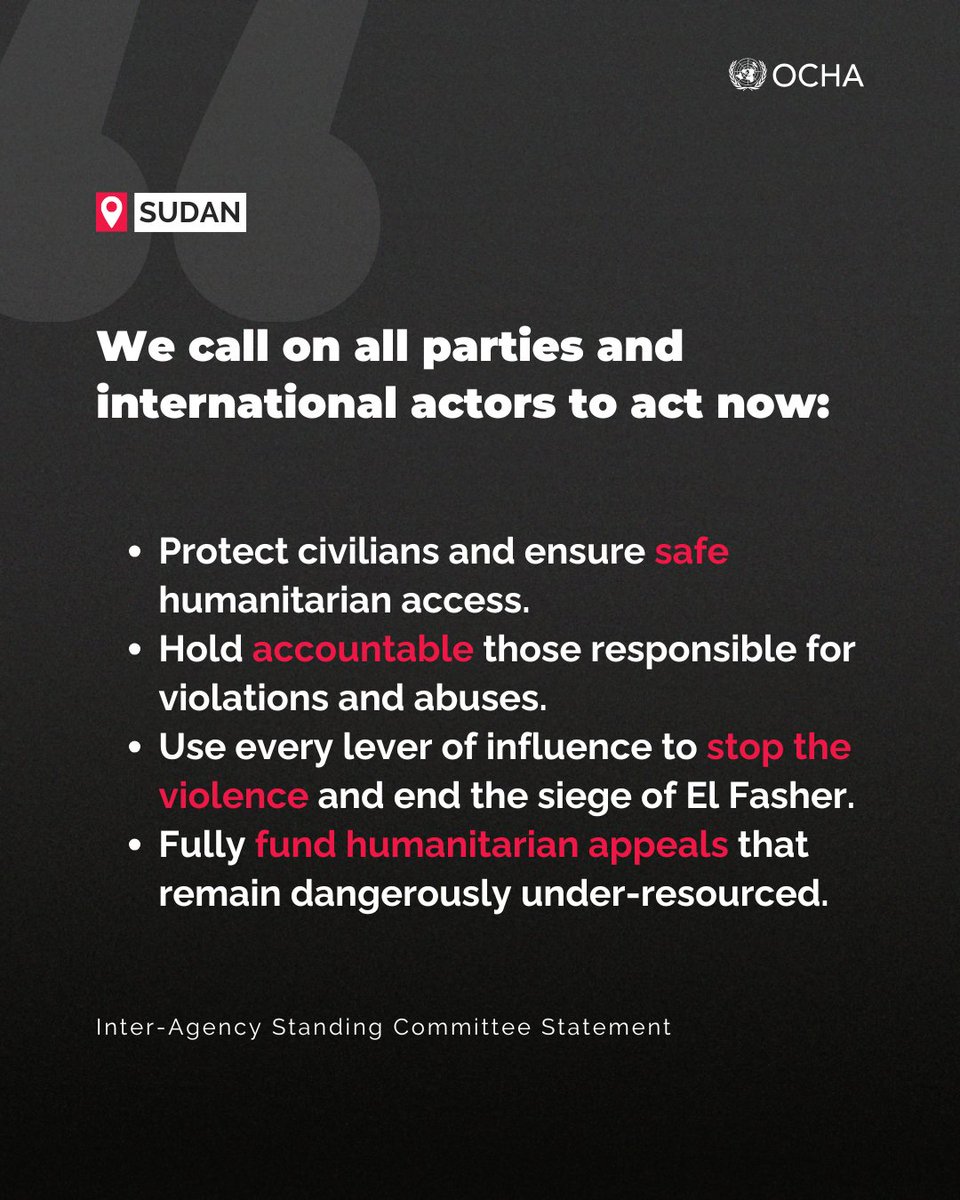 UN Humanitarian tweet media