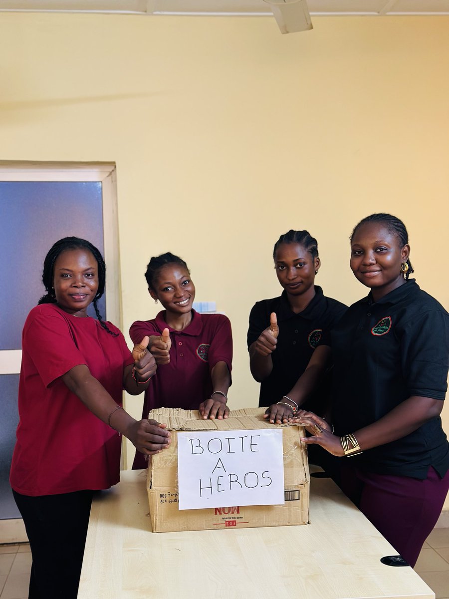 [ Chaîne de solidarité – Programme École des Héros 2025 ]

Elles ne parlent pas, elles agissent 😎 Et toi, tu mets quoi dans la boîte à HÉROS ? 

📲 Fais ton don dès maintenant :
+226 52 87 87 94
+226 64 58 61 71
Western Union
Virement bancaire

#lesheroinesdufaso #EcoleDesHeros