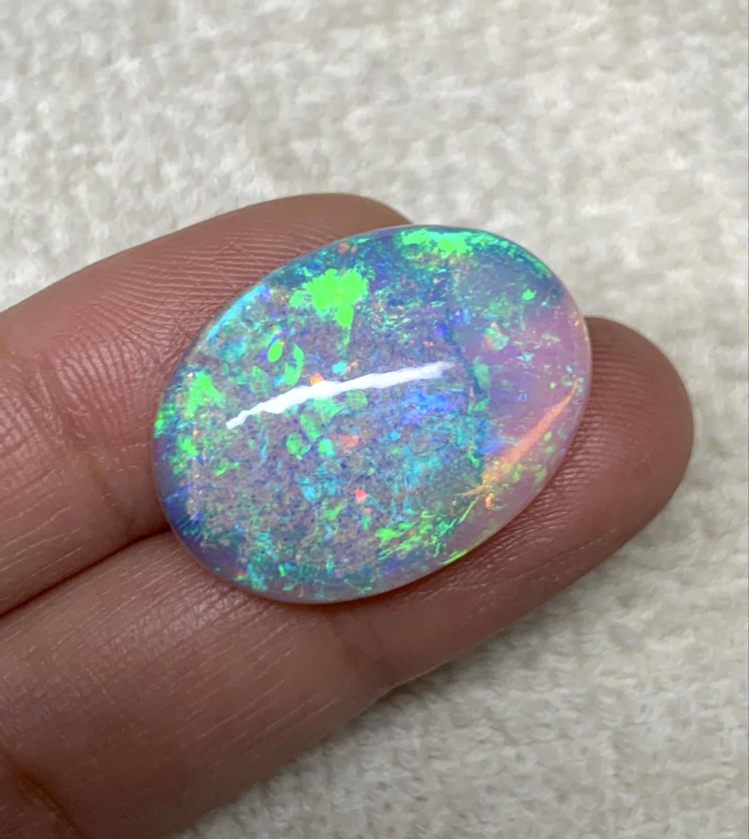 GemOpals's tweet photo. Opal magic in every shimmer ✨
A mesmerizing play of blue and turquoise fire dancing over an earthy base — just like a glowing ocean bed where light floats and dreams drift. 🌊💎 
-
-
-
#EthiopianOpal #OpalMagic #GemstoneGlow #OceanFire #WeloOpal #opal #opals #opalgem https://t.co/isNEPjBC6L