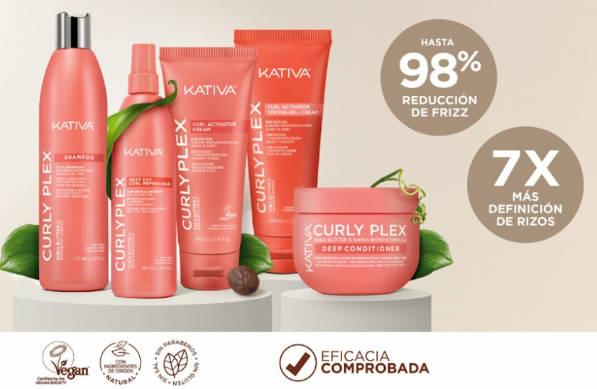 ItmagazineMex's tweet photo. #KATIVA, marca reconocida por su innovación en el cuidado capilar a nivel internacional, presenta en México #CurlyPlex, su nueva línea desarrollada especialmente para cabello rizado, ondulado y afro. https://t.co/9IqiiVTRaD