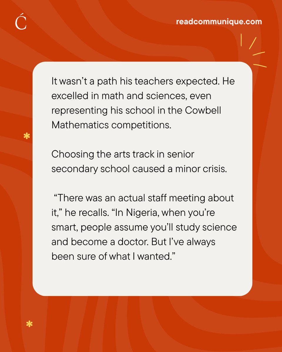 What happens when a child's curiosity becomes a calling? 

Dika Ofoma’s (<a href="/DikaOfoma/">Agaba.</a>) journey into film started with small experiments couched as a young boy's hobby. Less than a decade later, at just 25, his work has already earned him the Rising Star Award at the S16