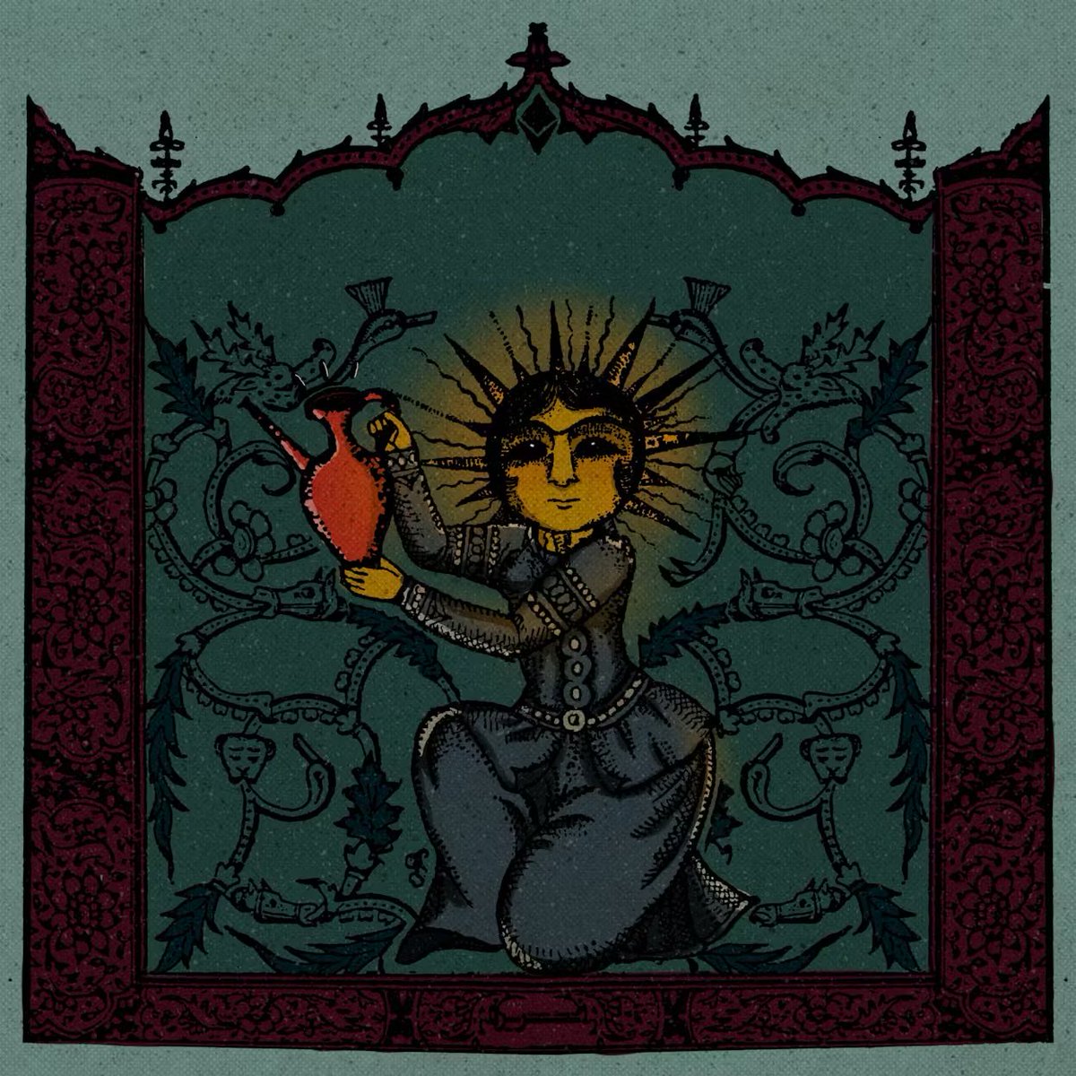 GM 🌞

The Rebirth of Hope's story:

•A tale as old as time is reborn with a vibrant Persian soul.  

- Nahid descends upon a world in disarray, a world where the once-revered Pandora's box has lost its luster and form, morphing into an Iranian pitcher, a vessel synonymous with