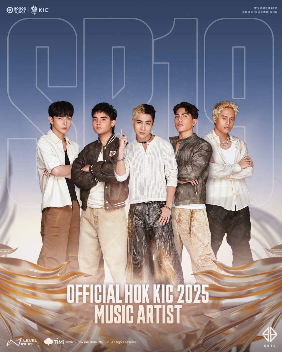 PopPlanet_'s tweet photo. P-Pop Kings SB19 Join ‘HONOR OF KINGS’ International Championships 2025 with Official Soundtrack Performance.

#SB19 @SB19Official https://t.co/VcSILHV30z