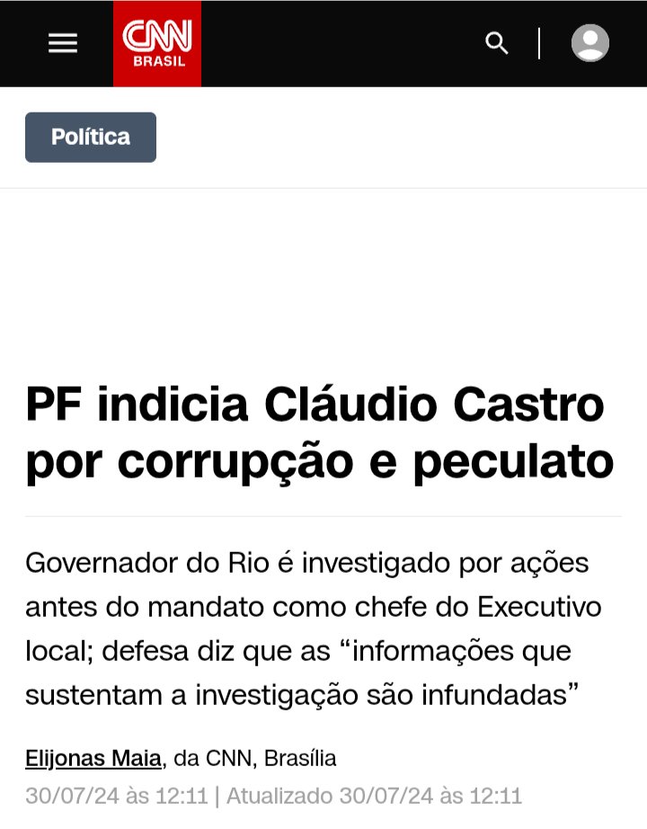 Eu me somo no combate à criminalidade, a começar pela prisão do governador.