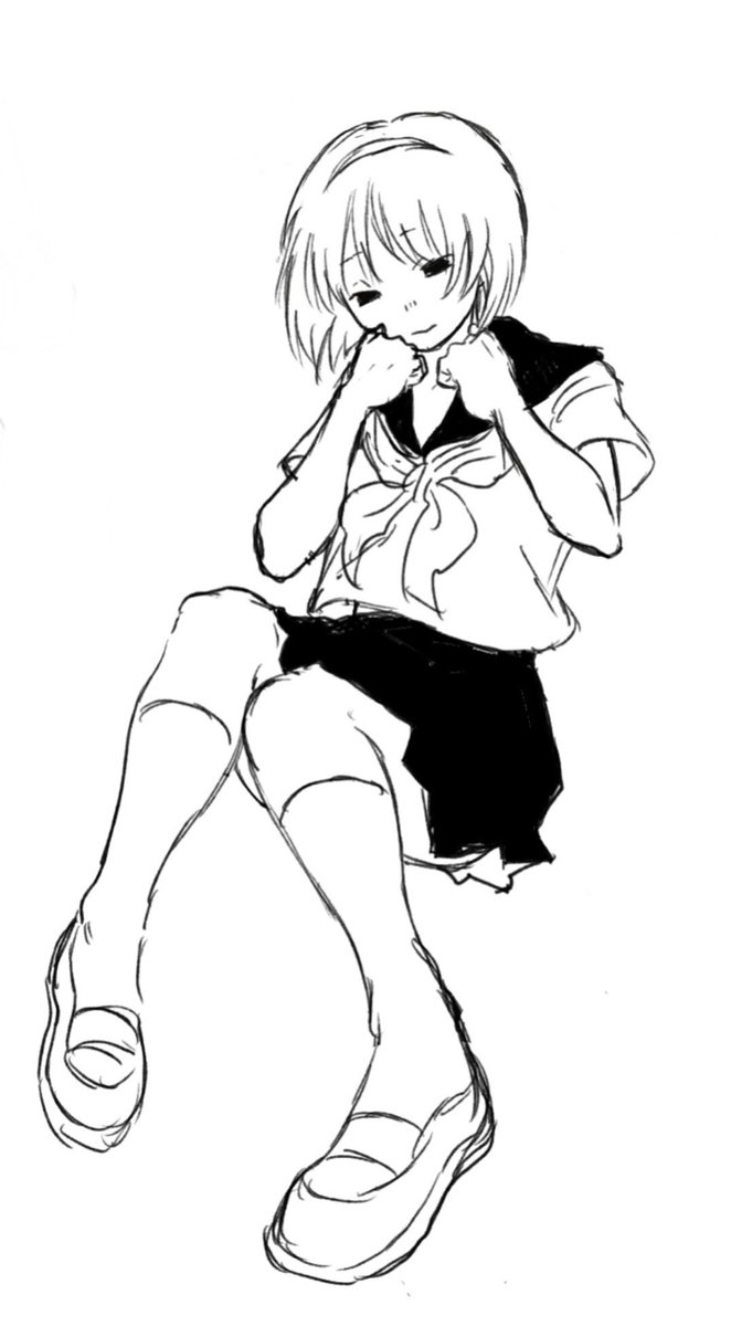spt1345's tweet photo. ちゅーがくせー
 #イラスト https://t.co/gpR7N0lYZ1