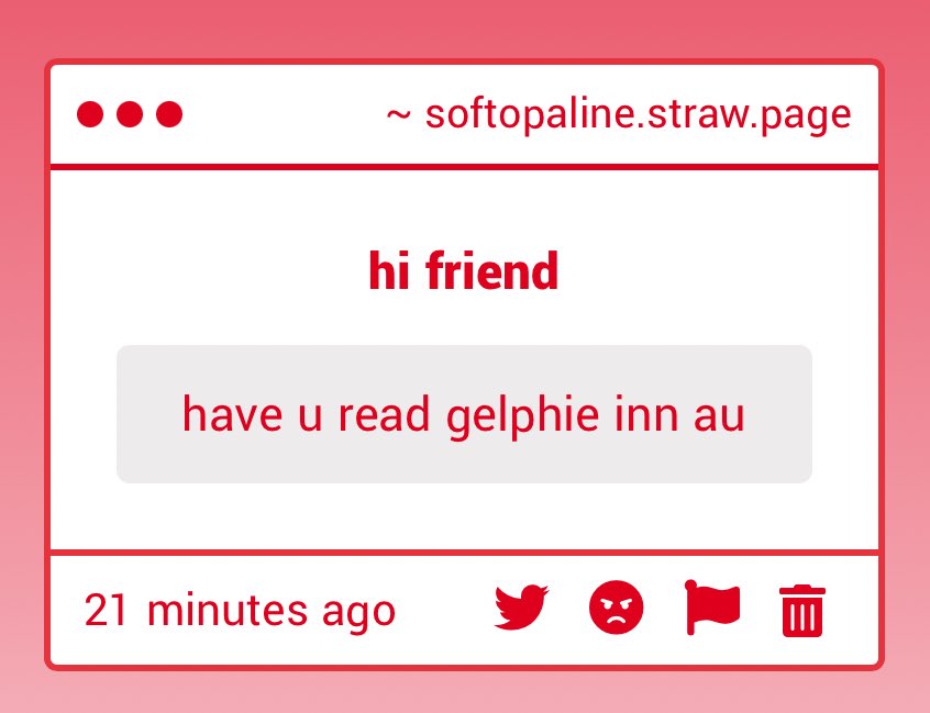 I HAVE NOT but i think oomf is the author ???? (hi oomf &lt;3)
to be sooo truthful im so lazy with reading fics my attention span is detrimental

tell ya what though ill read the first chapter today after work 🙂‍↕️