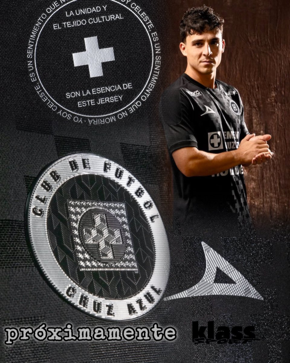 KlassSport's tweet image. atentos que una joyita está x llegarnos! 🖤🕶️🎩 #pirma #cruzazul #jerseysauténticos #pasiónoriginal #felizdia