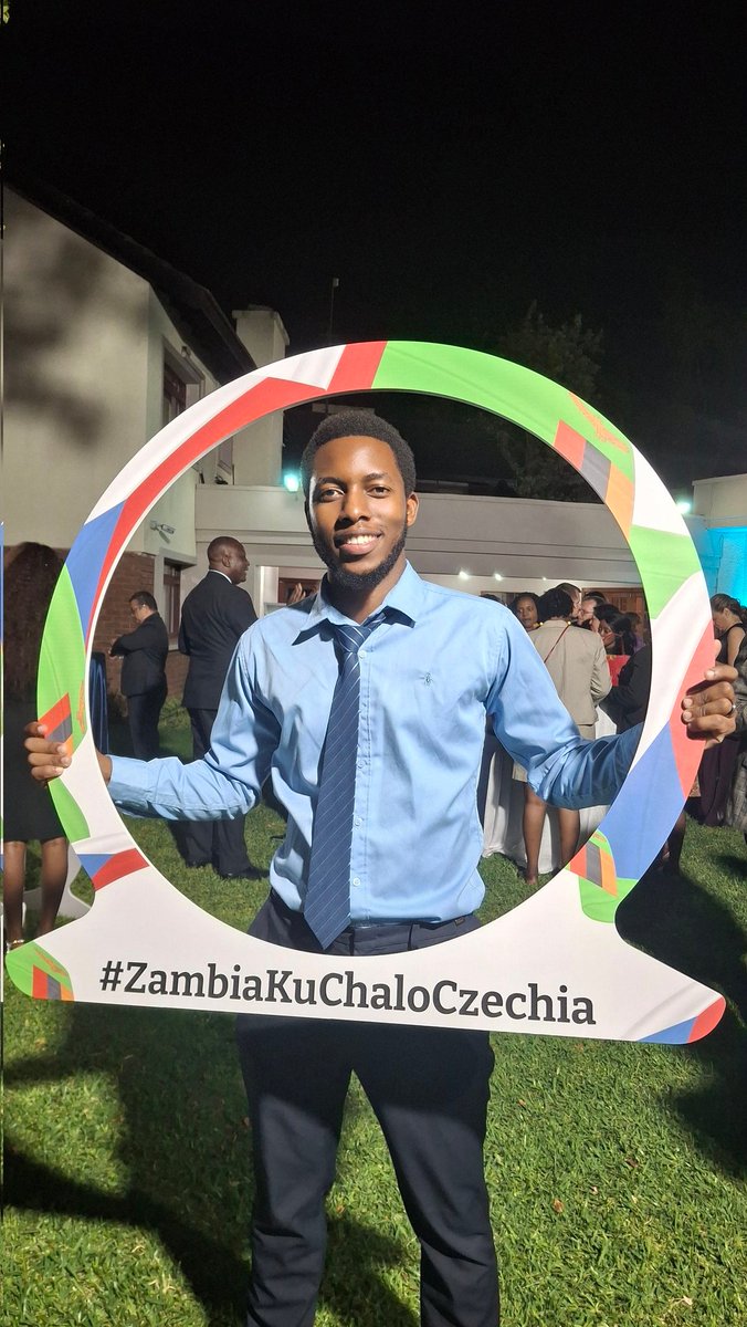 Last evening, I attended the Czech National Day reception at the Embassy of the Czech Republic in Zambia. As an alumni of Cool Czechia, it's great to see results from the growing relationship Zambia has with the Czech Republic. 🇿🇲🇨🇿