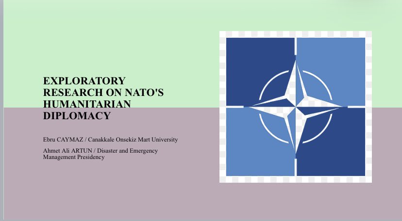 📌NATO HUMINT CoE, War Studies University, University of Defense ve Moldova Military Academy partnerliğinde düzenlenen Defense Resources Management Konferansı kapsamında AFAD Müdürü Sn Ahmet Ali ARTUN’la NATO'nun İnsani Yardım Diplomasisi'ne yönelik bir konuşma gerçekleştireceğiz