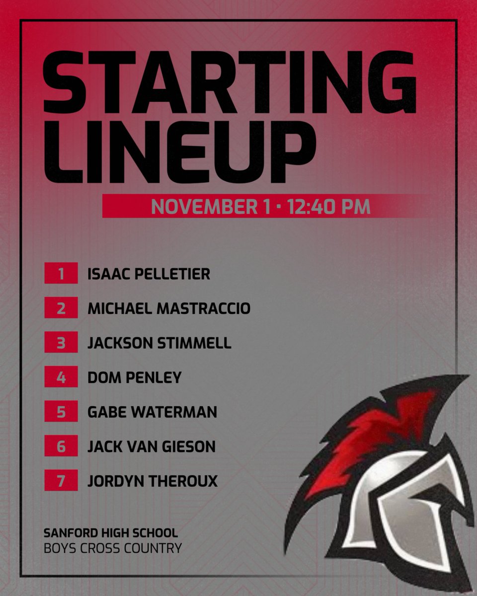 Congratulations and best of luck to our Boys' Cross Country team as they head to Cony High School this Saturday, November 1st, to compete in the Class A State Championship. The boys' race will begin at 12:40 pm!
