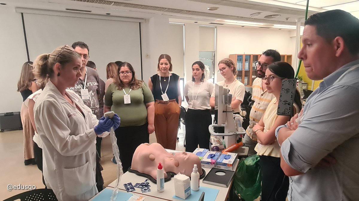 edusqo's tweet image. Probably the most ambitious FNA workshop that has been held to date. #PAAFMurcia2025:
▫️40 participants
▫️5 stations
▫️5 instructors: 3 pathologists, 2 radiologists
▫️4 ultrasound machines.
▫️Stanardized training (5 FioNA + @BiotmeMTM), clinical scenarios &amp;amp; evaluation @SimInPath