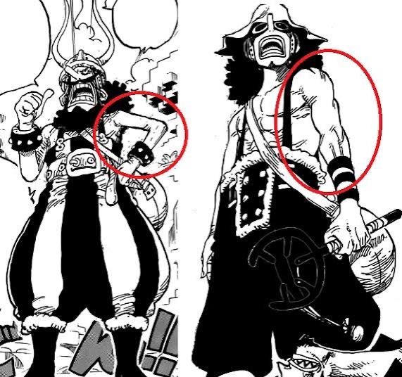 Pelo visto o Usopp não treina desde que voltou do time skip