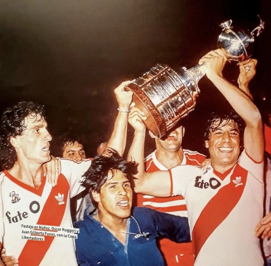 39 años.
El sabor de la primera Copa Libertadores.
