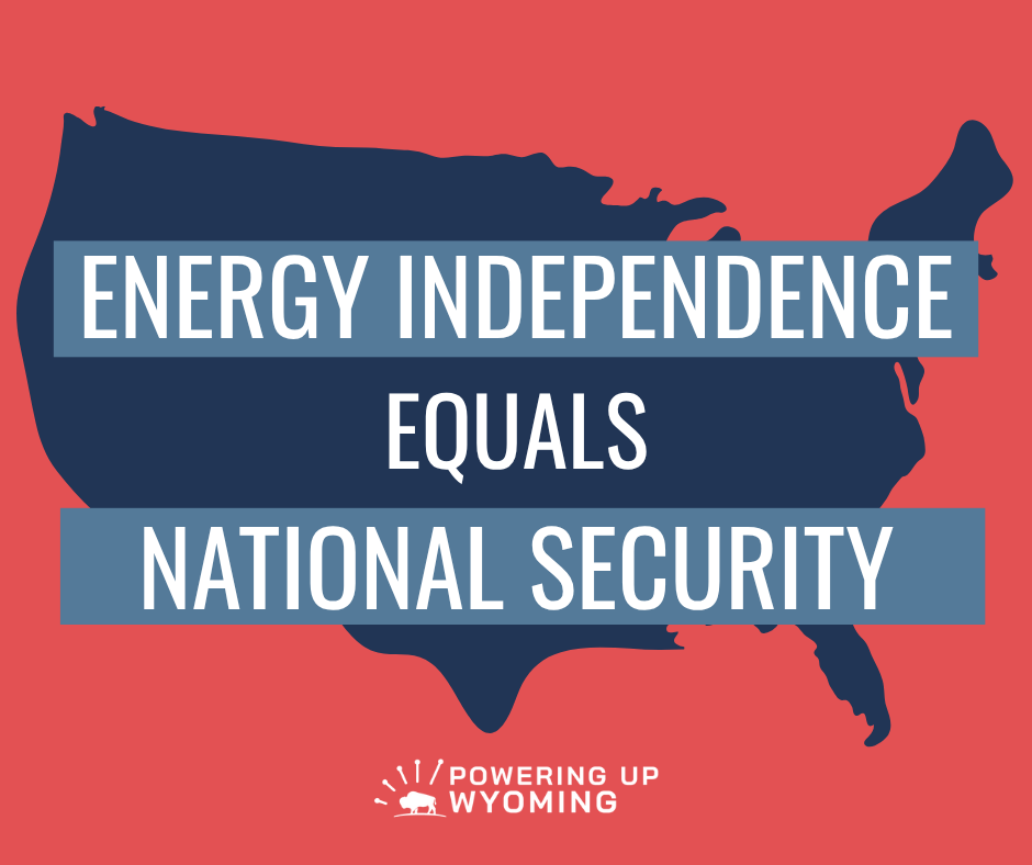 To protect America’s future, we must embrace all avaliable resources.

Wyoming proves that energy diversity fuels independence, and independence fuels security.

Let’s power forward together.

Learn more: poweringupwyoming.org/energy-indepen…