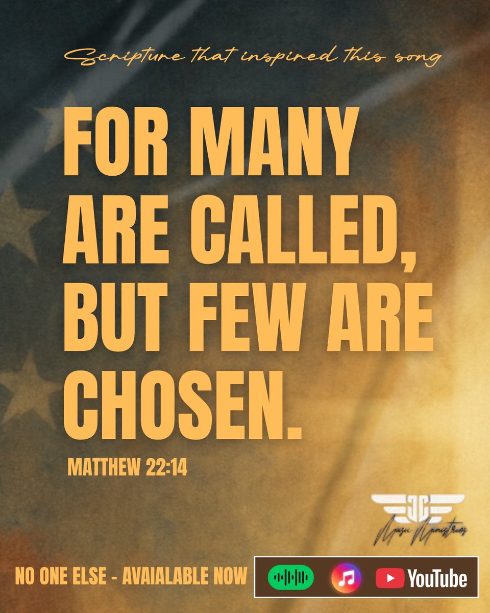Jonathan Cain (@thejonathancain) on Twitter photo “‘For many are called, but few are chosen.’ — Matthew 22:14 
This verse has been one of the key scriptures that inspired my new single. It’s a reminder that God calls all of us, but it’s up to us to answer that call with faith, obedience, and purpose. 
If you’ve ever felt “‘For many are called, but few are chosen.’ — Matthew 22:14 
This verse has been one of the key scriptures that inspired my new single. It’s a reminder that God calls all of us, but it’s up to us to answer that call with faith, obedience, and purpose. 
If you’ve ever felt