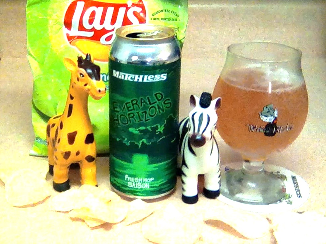 Yesterday's Beer 1 - <a href="/MatchlessBrew/">Matchless Brewing</a> "Emerald Horizons" fresh hop saison