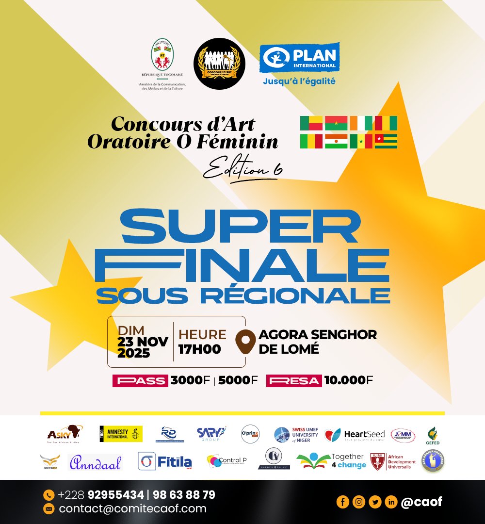 Concours d'Art Oratoire Ô Féminin tweet media
