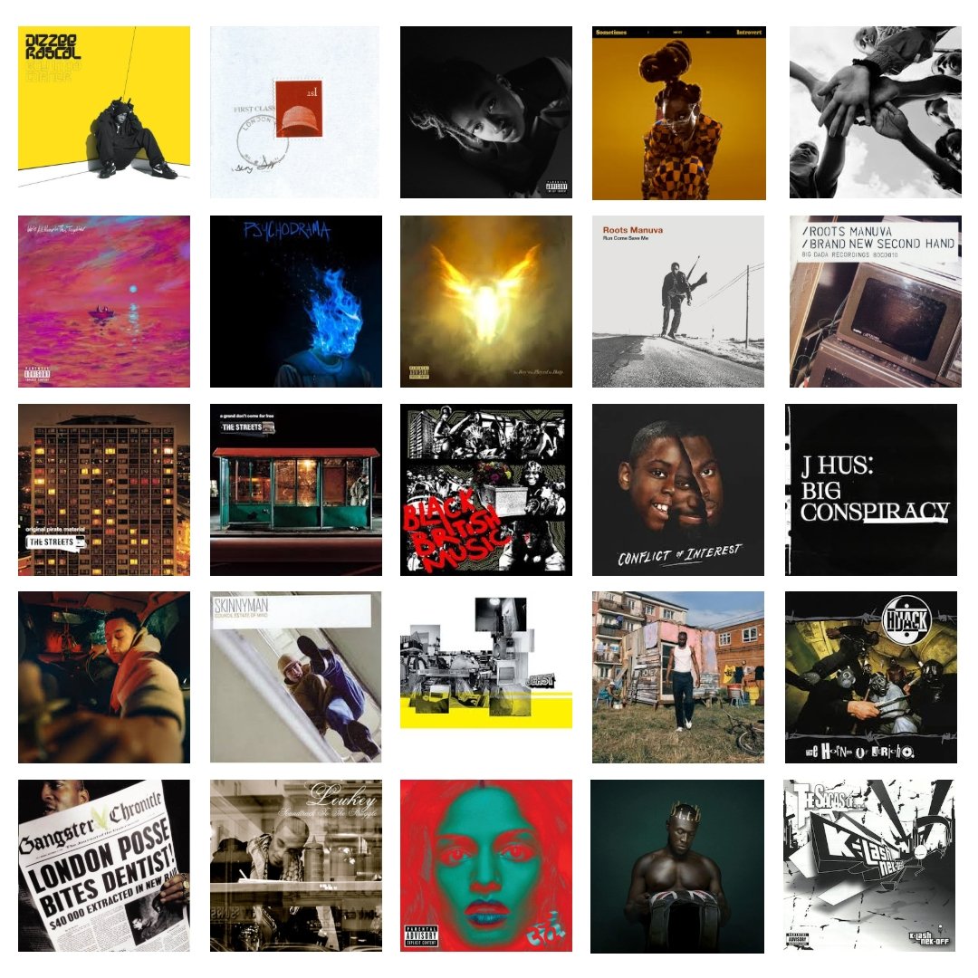 What's the Greatest UK Hip Hop album of all time? 

Is it on this graphic?