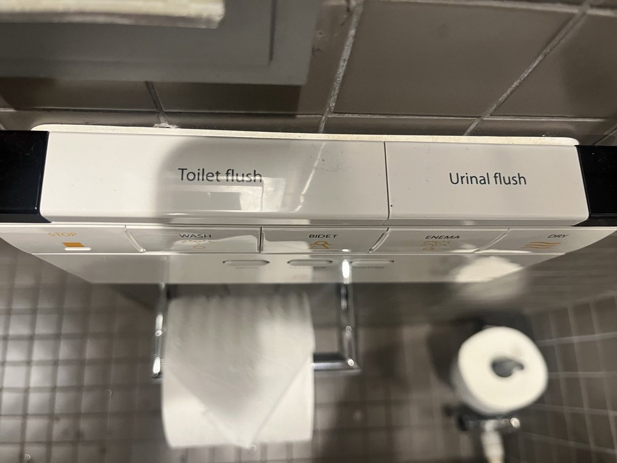 Loving the high tech toilets here in Seoul. 

But terrified of the features.