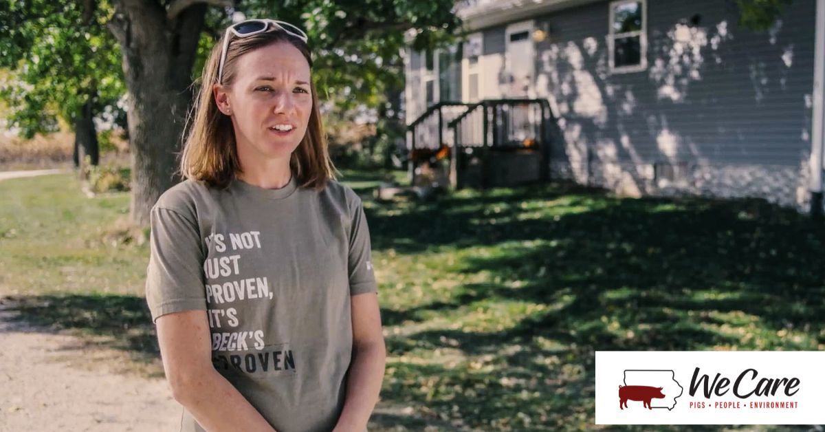 What’s it really like to live next to a pig barn? Melissa Ditch wasn’t sure but she quickly learned it’s nothing like she expected. Step into farm life through her eyes. >>iowapork.org/we-care-iowa/w…

#PigFarmers #WeCare #WeCareIowa #IowaPork