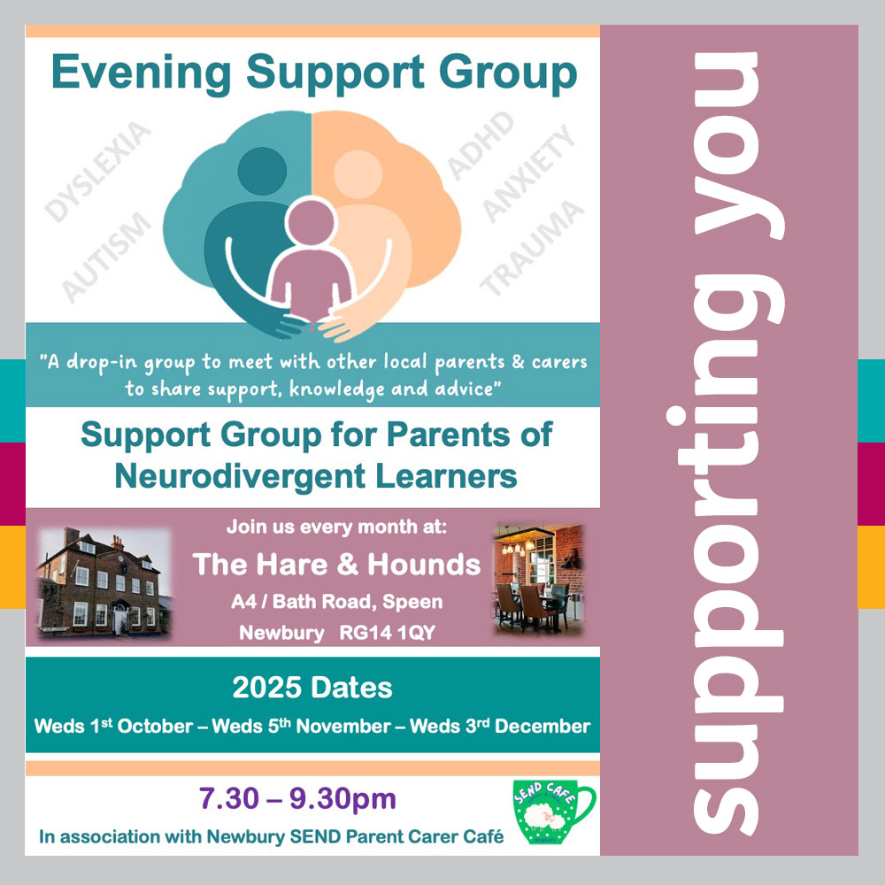 Evening support group in association with Newbury SEND Parent Carer Café
