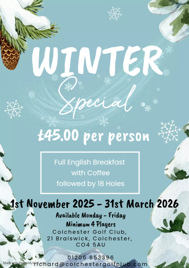 Colchester Golf Club tweet media