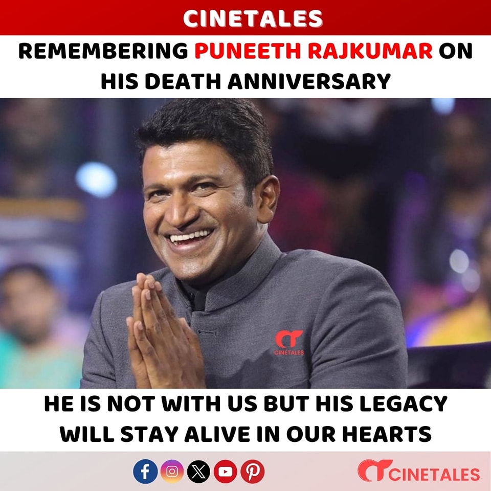 cine_tales's tweet image. Remembering Puneeth Rajkumar 🙏🏻

#Puneethfans #PuneethRajukumar #puneethrajakumar