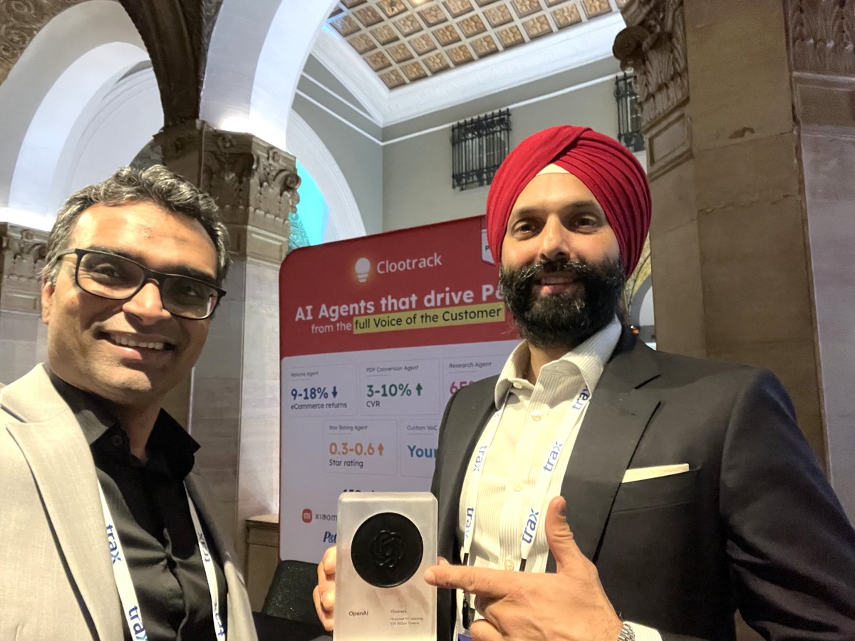 clootrack's tweet image. What a day at CGSM 2025.

A huge thank you to everyone who stopped by Table 9.
For those we couldn’t meet, we’d still love to connect: eu1.hubs.ly/H0pcms70.

📸Here’s a glimpse of the energy and ideas that made this event one to remember👇

#CGSM2025 #ConsumerGoods #Clootrack