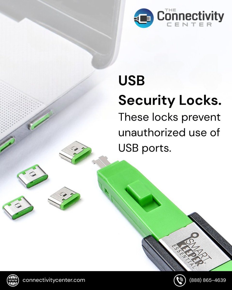 TCCPhysicalSec's tweet image. Buy USB Security Locks For Sale to safeguard devices in corporate &amp;amp; government environments. These locks prevent unauthorized use of USB ports, ensuring compliance with IT security policies &amp;amp; protecting critical data.
#USBLocks #USBPortBlocker #EndpointSecurity