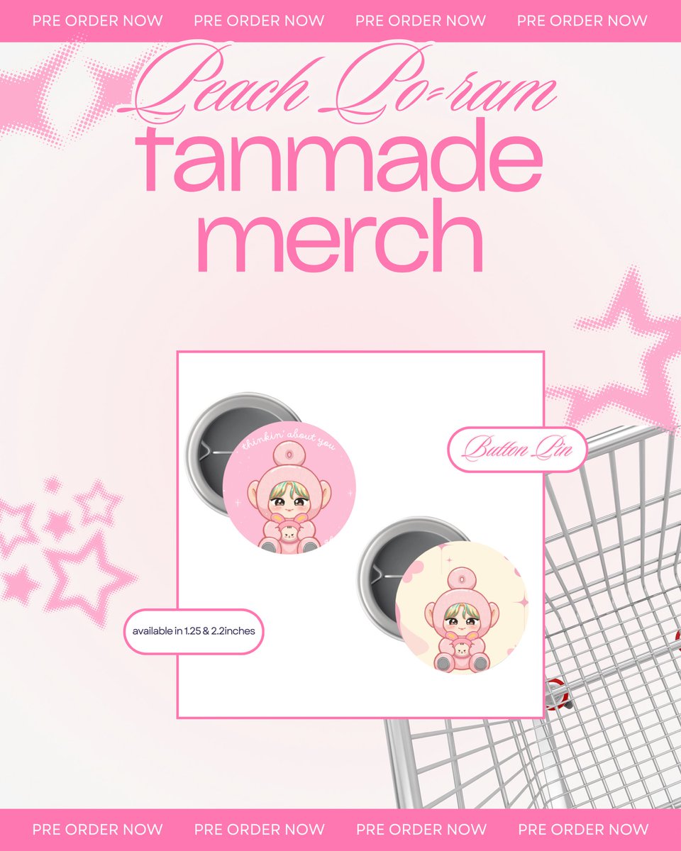 ᴘᴇᴀᴄʜ ᴘᴏ-ʀᴀᴍ ꜰᴀɴᴍᴀᴅᴇ ᴍᴇʀᴄʜ🎀
                    𝘖𝘗𝘌𝘕 .ᐟ 

🛒 10.29 to 11.06
🗓️ 11.15
🛍️ forms.gle/CcFL2So5MfD1B1…

𝙋𝙊𝘽: 𝘱𝘰𝘳𝘢𝘮 𝘯𝘰𝘵𝘦𝘱𝘢𝘥 &amp; 𝘴𝘵𝘪𝘤𝘬𝘦𝘳𝘴
𝙁𝙞𝙧𝙨𝙩 𝙛𝙞𝙫𝙚: 𝘱𝘰𝘳𝘢𝘮 𝘣𝘶𝘵𝘵𝘰𝘯 𝘱𝘪𝘯

rt and likes are appreciated 💕

wts