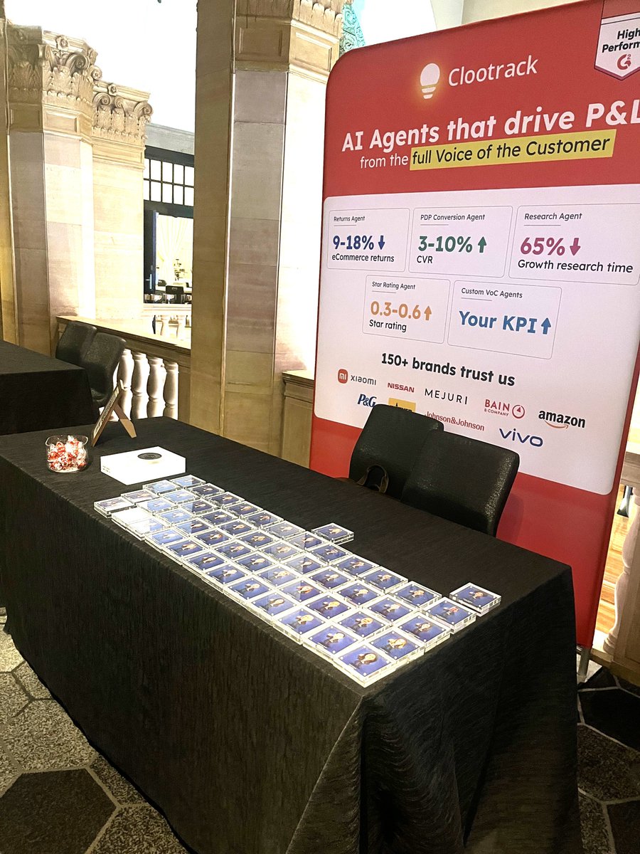 clootrack's tweet image. What a day at CGSM 2025.

A huge thank you to everyone who stopped by Table 9.
For those we couldn’t meet, we’d still love to connect: eu1.hubs.ly/H0pcms70.

📸Here’s a glimpse of the energy and ideas that made this event one to remember👇

#CGSM2025 #ConsumerGoods #Clootrack