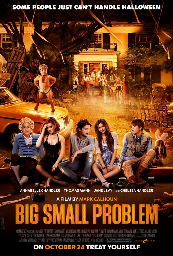 JCPFilms's tweet photo. Some people just can’t handle Halloween. #BigSmallProblem, starring Annabelle Chandler, Thomas Mann and Jane Levy, is in theaters now. Find out where it’s playing and get your tickets! 🎟️➡️ https://t.co/xxgSTtjwgo https://t.co/dfmmXNhgWj