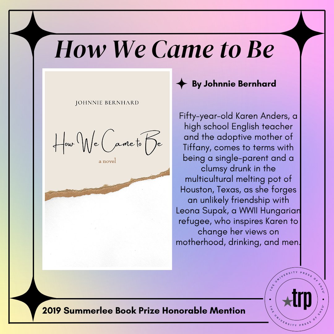 TxReviewPress's tweet image. Happy National Book Month! Today we are highlighting the second edition of *How We Came to Be* by @JABernhard! Get your copy here: bit.ly/4nYGvGx

Stay tuned for more second edition highlights!

-
#NationalBookMonth #trp #secondedition