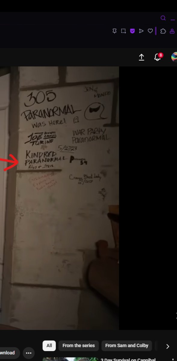 That moment when you see your name in a <a href="/SamandColby/">Sam and Colby</a> video 😂