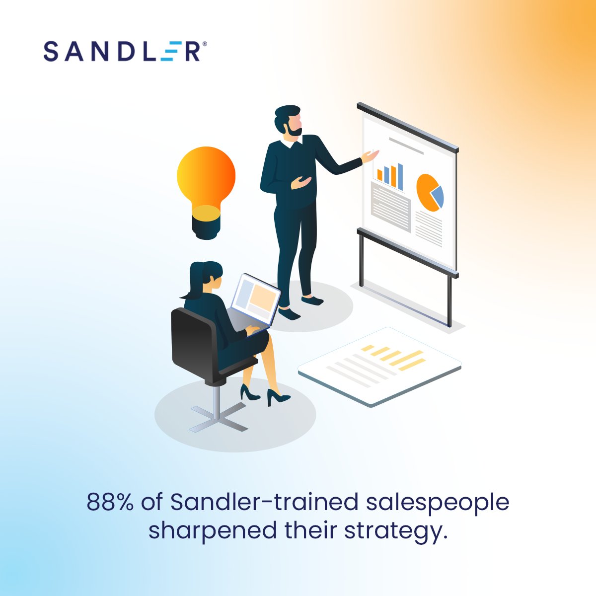 SandlerTraining's tweet image. Strong sales results aren’t luck—they’re built on strategy, practice, and a proven process. 💪

Take your performance to the next level. Join the 30,000+ salespeople trained by Sandler each year.

Let's Connect: sandler.com/get-started/

#SandlerTraining #SalesTraining