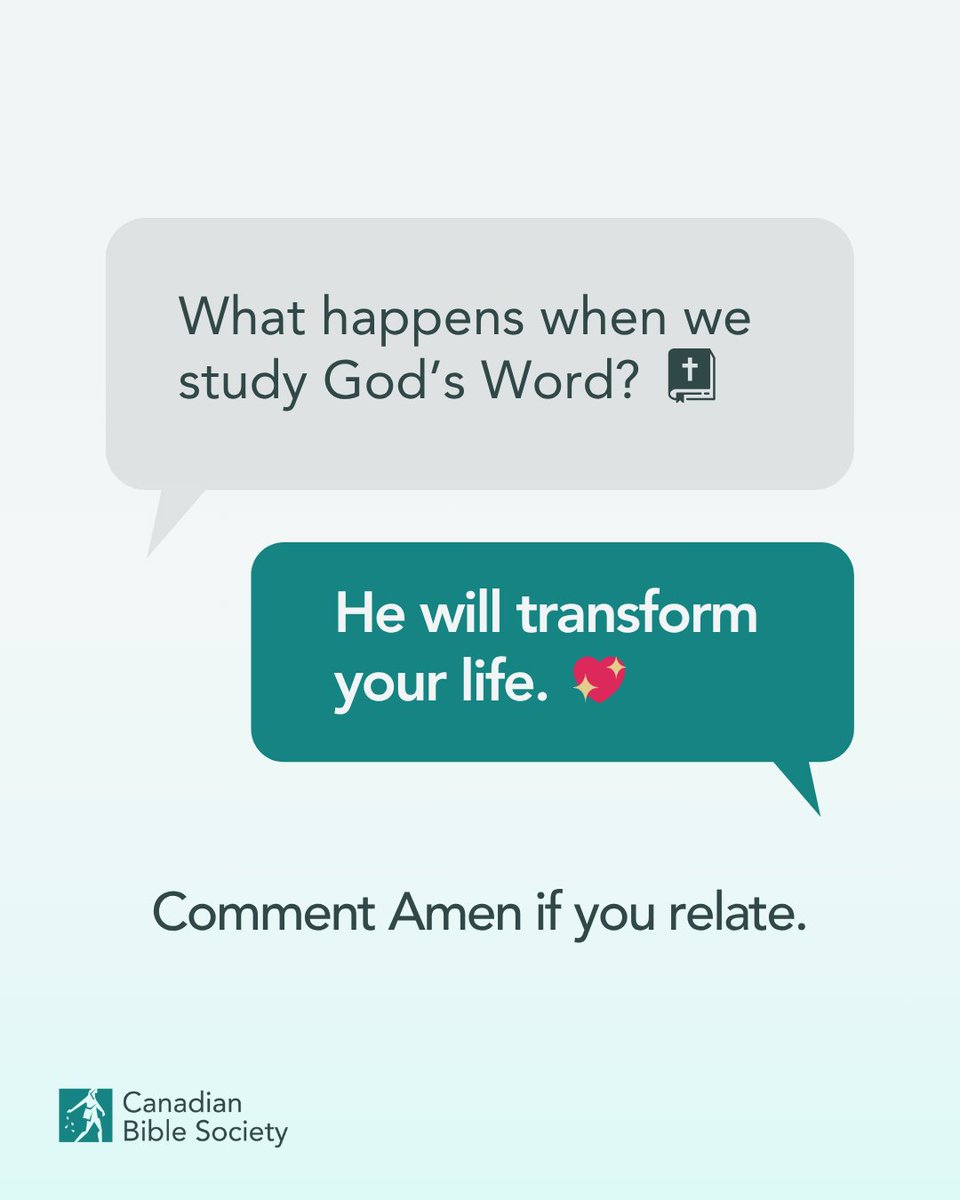 BiblesCanada's tweet image. "Everything in the Scriptures is God's Word. All of it is useful for teaching and helping people and for correcting them and showing them how to live."
2 Timothy 3:16

Click the "Study Bible" link below and start today.
biblescanada.com/a/search?q=stu…

 #scriptures #2timothy #studybible